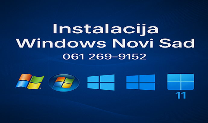 Instalacija Windows Novi Sad